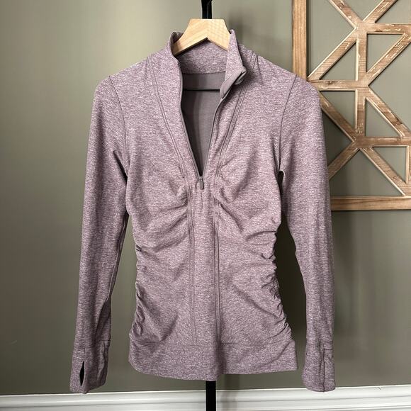 Lululemon Cyprus Kiss 1/2 Zip Pullover Size 4 - Picture 2 of 6